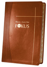 Last inn bildet i Galleri-visningsprogrammet, Bibelen Guds ord FOKUS Kunstskinn med register