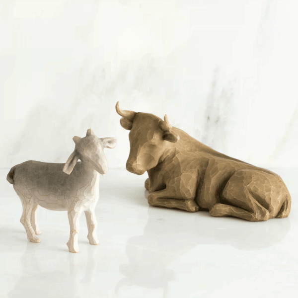 Willow tree- Ox and Goat