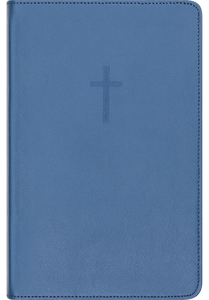 Bibel 2024, Blått skinn med register, Nynorsk, medium