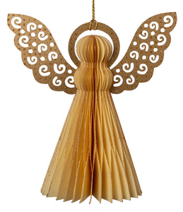 Engel papir Beige m/gull