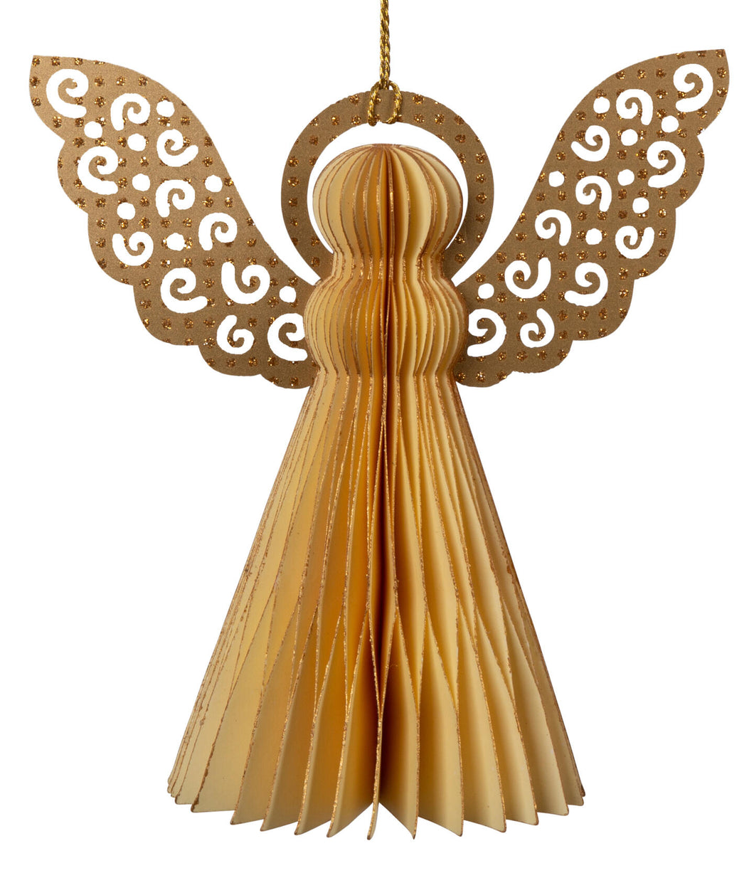 Engel papir Beige m/gull
