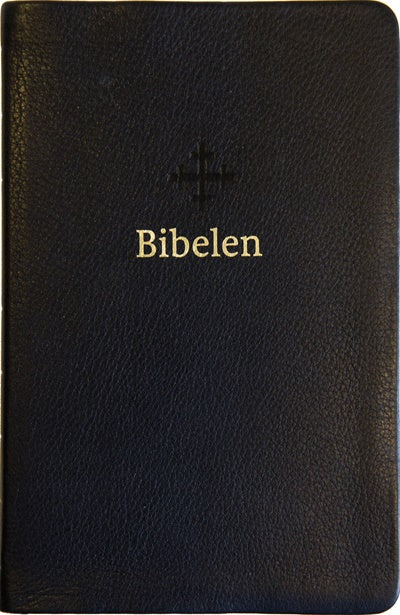 Bibel 2011, mellomstor utgave i svart skinn