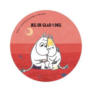 Mummi magnet "Jeg er glad i deg"