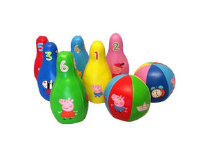 Peppa pig bowlingsett